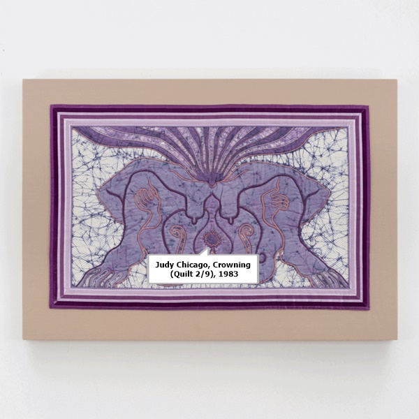 Judy Chicago, Crowning (Quilt 2/9), 1983