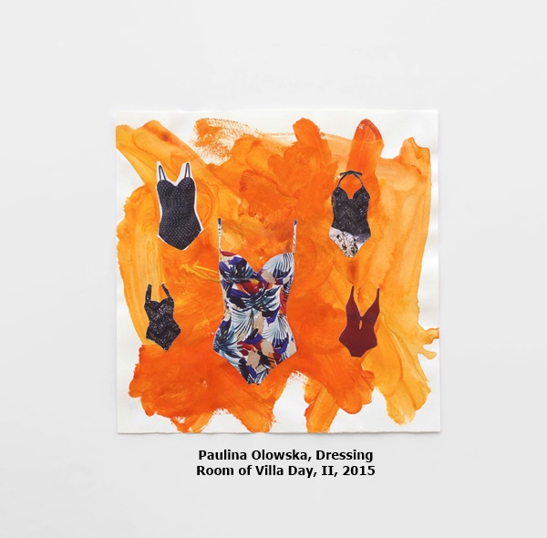 Paulina Olowska, Dressing Room of Villa Day, II, 2015