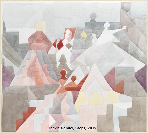 click to enlarge- double click to reduce Jackie Gendel, Steps, 2019