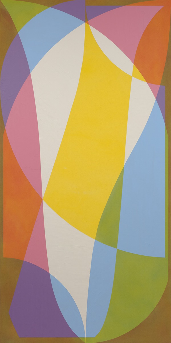click to enlarge- double click to reduce Halsey Hathaway, Ceremony, 2020
acrylic on canvas
80 x 40 inches