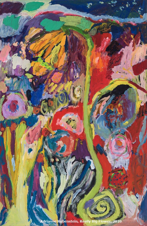 click to enlarge- double click to reduce Adrianne Rubenstein, Really Big Flower, 2020