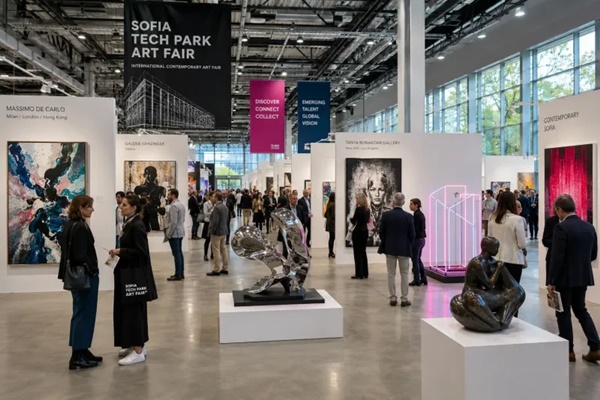 click to enlarge- double click to reduce 27 galleries at Sofia Art Fair 2026 , BULGARIA - October 8 > 11, 2026 @sofiaartfair