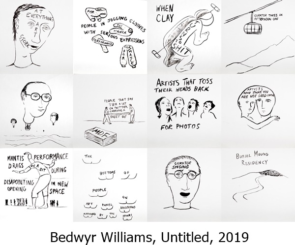 Bedwyr Williams, Untitled, 2019