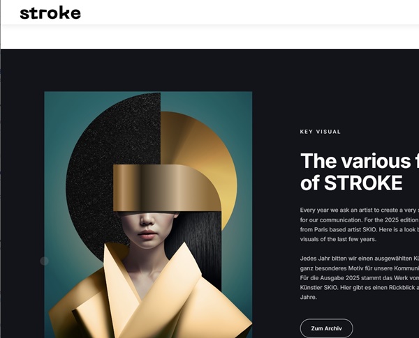 click to enlarge- double click to reduce STROKE Munich 2025, GERMANY - May 1 > 4 2025 @strokeartfair