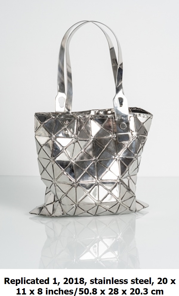 Tayeba Begum Lipi, Replicated 1, 2018, stainless steel, 20 x 11 x 8 inches/50.8 x 28 x 20.3 cm