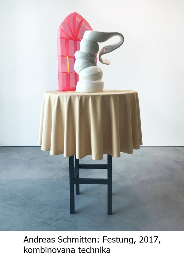 Andreas Schmitten: Festung, 2017, kombinovana technika