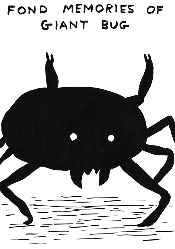click to enlarge- double click to reduce David Shrigley: