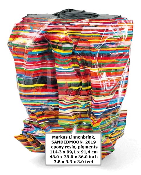 click to enlarge- double click to reduce Markus Linnenbrink,
SANDEDMOON, 2019
epoxy resin, pigments
114,3 x 99,1 x 91,4 cm
45.0 x 39.0 x 36.0 inch
3.8 x 3.3 x 3.0 feet