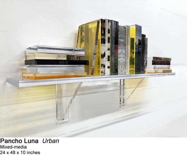 Pancho Luna, Urban Mixed Media 24x48x10 inces