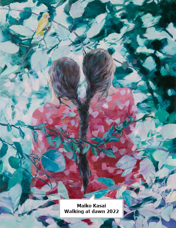 Maiko Kasai Walking at dawn 2022