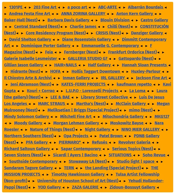 click to enlarge- double click to reduce UNTITLED ART Houston 2026, USA - October 2 > 4 2026 @UNTITLEDFAIRS