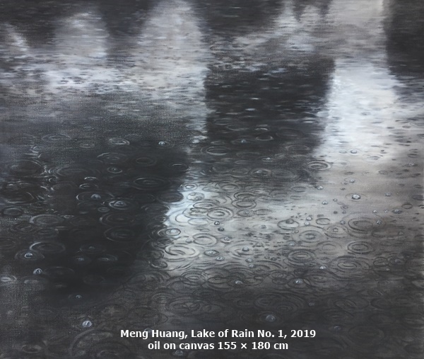 click to enlarge- double click to reduce Meng Huang, Lake of Rain No. 1, 2019
oil on canvas
155 × 180 cm