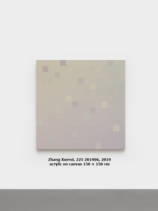 click to enlarge- double click to reduce Zhang Xuerui, 225 201906, 2019
acrylic on canvas
150 × 150 cm