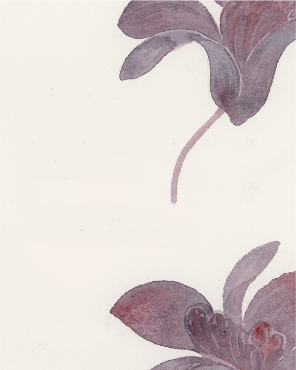 click to enlarge- double click to reduce Chameli Ramachandran, titled Flowers Bloom, Flowers Wither Away, Flowers Bloom Again