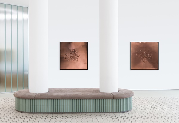 Nevin Aladağ, Nevin Aladag
Stiletto / Wild World, 3:08 min (Performance 'Raise the Roof', Venice Biennial 2017, May 9th 2017, 3 pm), 2017
Copperplate, wooden frame
100 x 100 x 5 cm / 39 1/3 x 39 1/3 x 2 in
€ 14,000.- +VAT if applicable
