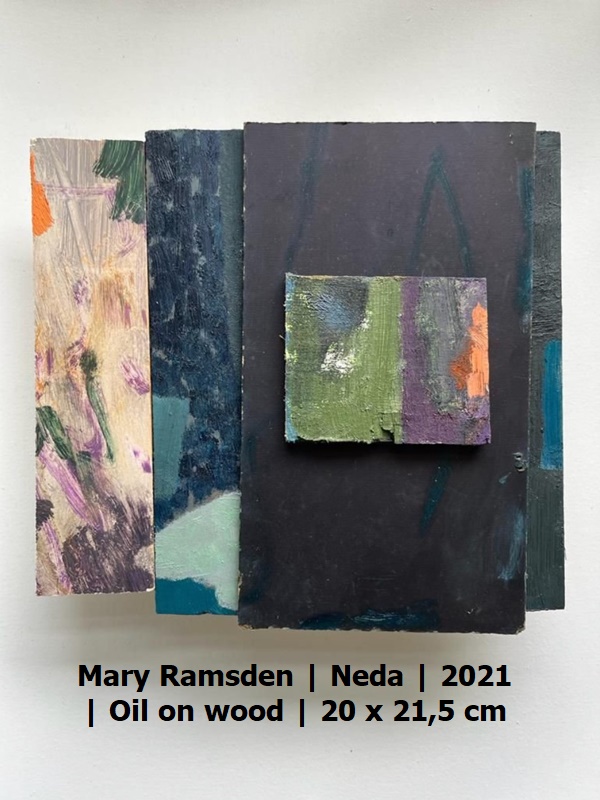 Mary Ramsden | Neda | 2021 | Oil on wood | 20 x 21,5 cm