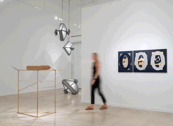 click to enlarge- double click to reduce Darren Almond, Isamu Noguchi and Virginia Overton’ at White Cube West Palm Beach © the artists. Photo © White Cube (Oriol Tarridas)