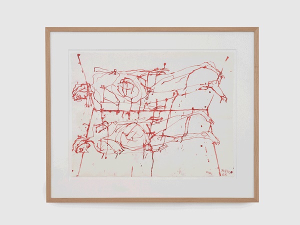 click to enlarge- double click to reduce Georg Baselitz Installation view