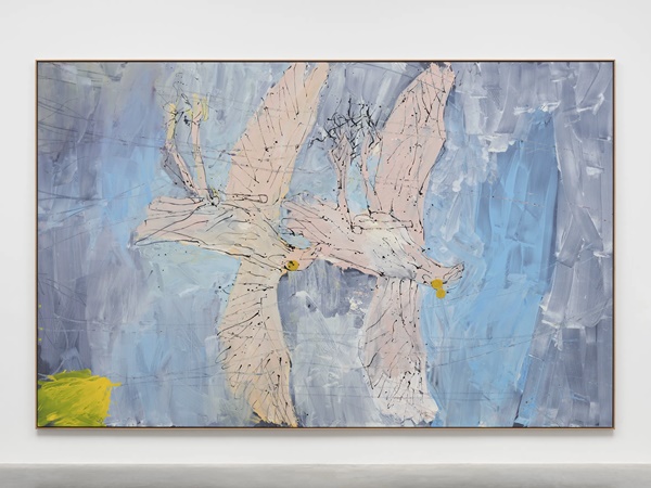 click to enlarge- double click to reduce
Georg Baselitz
Bob fliegt in den Himmel (Bob Flies up into the Sky), 2023