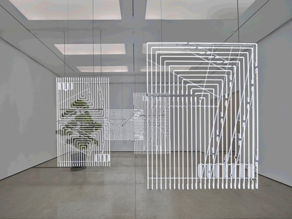 click to enlarge- double click to reduce Cerith Wyn Evans Installation view
