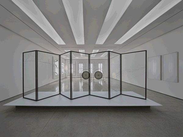click to enlarge- double click to reduce Cerith Wyn Evans Installation view