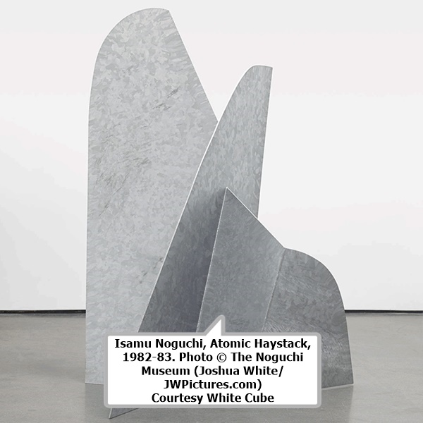 click to enlarge- double click to reduce Isamu Noguchi, Atomic Haystack, 1982-83. Photo © The Noguchi Museum (Joshua White/JWPictures.com) Courtesy White Cube