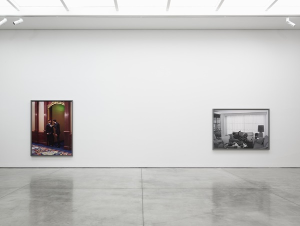 click to enlarge- double click to reduce Jeff Wall, Installation view