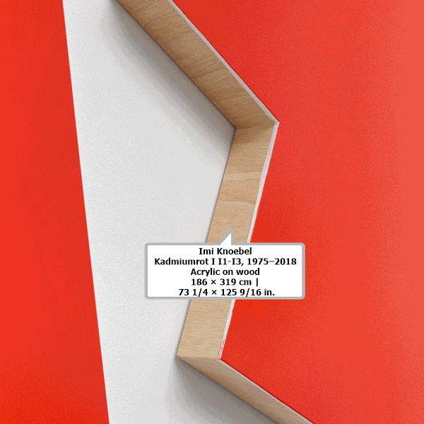 click to enlarge- double click to reduce Isamu Noguchi
Octetra (five-element pyramid), 1968 (2021)
Fiberglass reinforced plastic and paint
224 x 272 x 253 cm | 88 3/16 x 107 1/16 x 99 5/8 in.