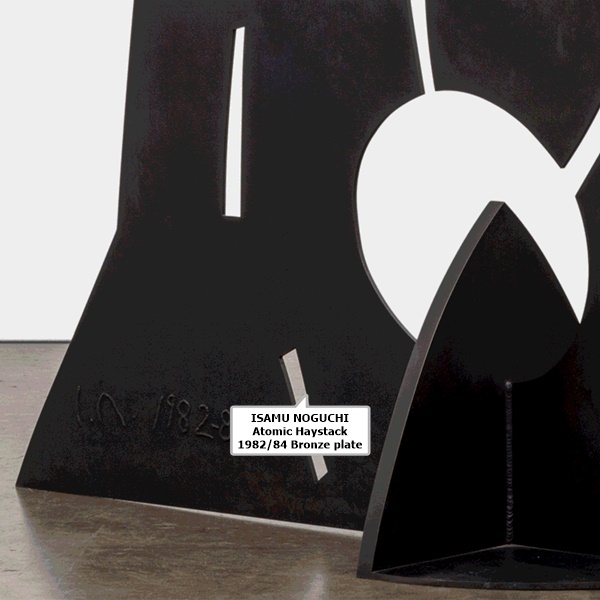 ISAMU NOGUCHI
Atomic Haystack
1982/84
Bronze plate