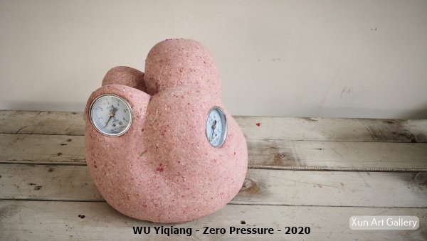 click to enlarge- double click to reduce WU Yiqiang - Zero Pressure - 2020