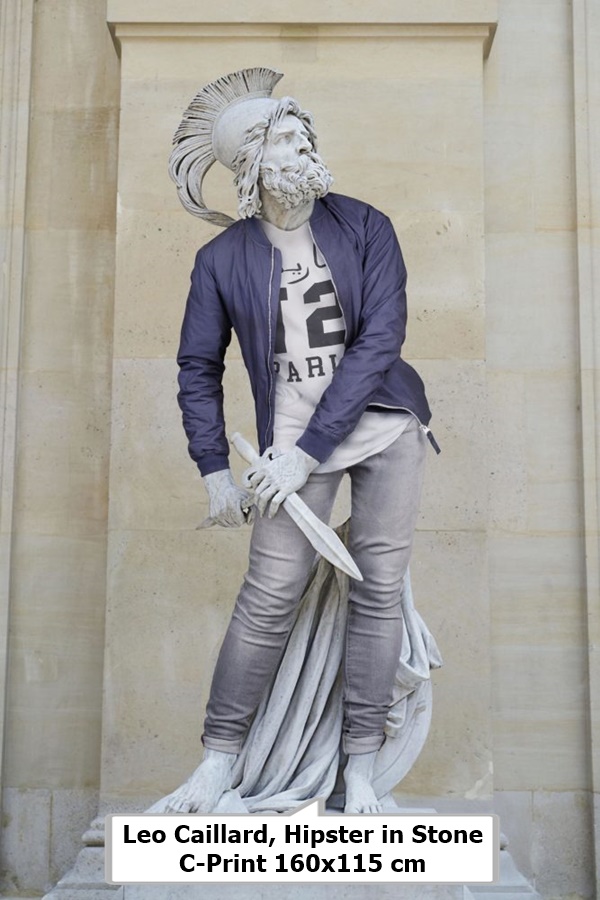 Leo Caillard, Hipster in Stone C-Print 160x115 cm