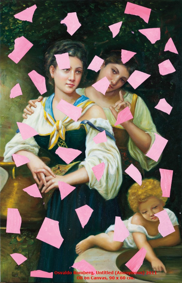 Osvaldo Romberg, Untitled (Anonymous) 2011 
Oil on Canvas, 90 x 60 cm.