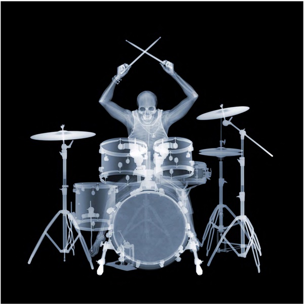 click to enlarge- double click to reduce Drummin 33x33 in.