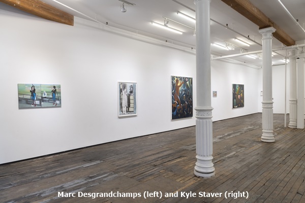 Marc Desgrandchamps (left) and Kyle Staver (right)