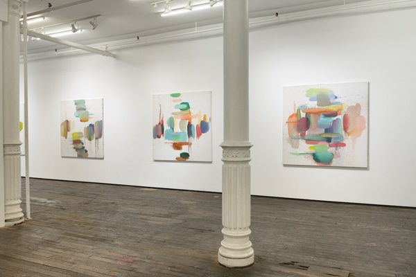 click to enlarge- double click to reduce Alix Le Méléder
Works 1997 - 1999 Installation view
